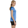 Picture of Ladies' 4.1 oz. Double Dry® V-Neck T-Shirt