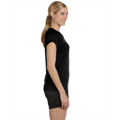 Picture of Ladies' 4.1 oz. Double Dry® V-Neck T-Shirt