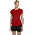 Picture of Ladies' 4.1 oz. Double Dry® V-Neck T-Shirt