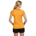 Picture of Ladies' 4.1 oz. Double Dry® V-Neck T-Shirt