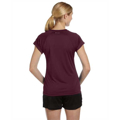 Picture of Ladies' 4.1 oz. Double Dry® V-Neck T-Shirt