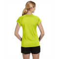 Picture of Ladies' 4.1 oz. Double Dry® V-Neck T-Shirt