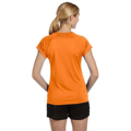 Picture of Ladies' 4.1 oz. Double Dry® V-Neck T-Shirt