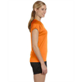 Picture of Ladies' 4.1 oz. Double Dry® V-Neck T-Shirt