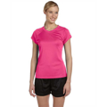Picture of Ladies' 4.1 oz. Double Dry® V-Neck T-Shirt