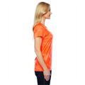 Picture of Ladies' 4.1 oz. Double Dry® V-Neck T-Shirt