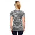 Picture of Ladies' 4.1 oz. Double Dry® V-Neck T-Shirt