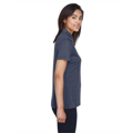Picture of Ladies' Pima-Tech™ Jet Piqué Heather Polo