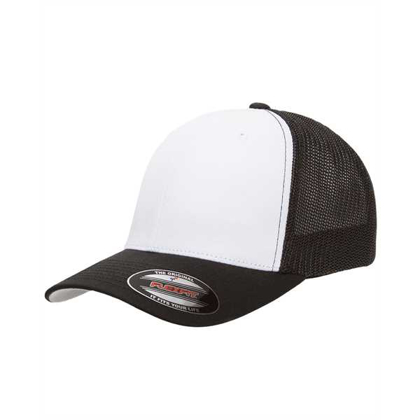 Picture of Flexfit Trucker Mesh with White Front Panels Cap