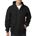 Picture of Adult 9.5oz., 80% cotton/20% polyester Full-Zip Hooded Sweatshirt