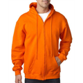 Picture of Adult 9.5oz., 80% cotton/20% polyester Full-Zip Hooded Sweatshirt