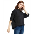 Picture of Ladies' Open Cross Back Drop Shoulder Sweatshirt