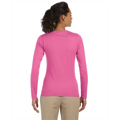 Picture of Ladies' Softstyle® 4.5 oz. Long-Sleeve T-Shirt