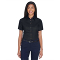 Picture of Ladies' Easy Blend™ Short-Sleeve Twill Shirt with Stain-Release