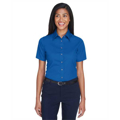Picture of Ladies' Easy Blend™ Short-Sleeve Twill Shirt with Stain-Release