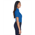 Picture of Ladies' Easy Blend™ Short-Sleeve Twill Shirt with Stain-Release