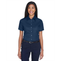 Picture of Ladies' Easy Blend™ Short-Sleeve Twill Shirt with Stain-Release