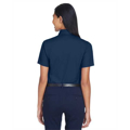 Picture of Ladies' Easy Blend™ Short-Sleeve Twill Shirt with Stain-Release