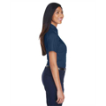 Picture of Ladies' Easy Blend™ Short-Sleeve Twill Shirt with Stain-Release