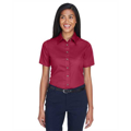 Picture of Ladies' Easy Blend™ Short-Sleeve Twill Shirt with Stain-Release