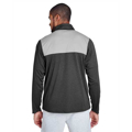 Picture of Men's Excel Mélange Interlock Performance Quarter-Zip Top