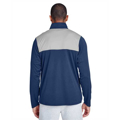 Picture of Men's Excel Mélange Interlock Performance Quarter-Zip Top