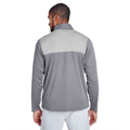 Picture of Men's Excel Mélange Interlock Performance Quarter-Zip Top