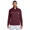 Picture of Men's Excel Mélange Interlock Performance Quarter-Zip Top