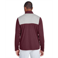 Picture of Men's Excel Mélange Interlock Performance Quarter-Zip Top