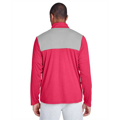 Picture of Men's Excel Mélange Interlock Performance Quarter-Zip Top