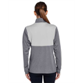 Picture of Ladies' Excel Mélange Interlock Performance Quarter-Zip Top