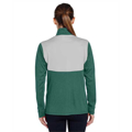 Picture of Ladies' Excel Mélange Interlock Performance Quarter-Zip Top