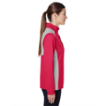 Picture of Ladies' Excel Mélange Interlock Performance Quarter-Zip Top