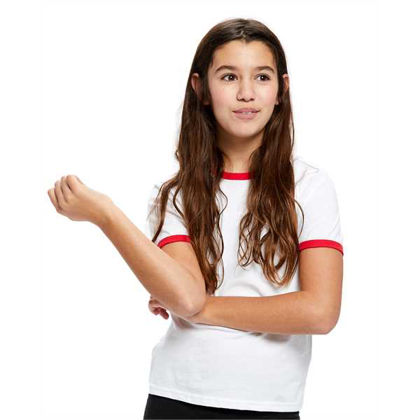 Picture of Youth Classic Ringer T-Shirt