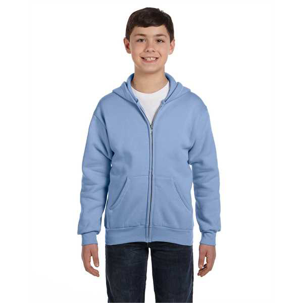 Picture of Youth 7.8 oz. EcoSmart® 50/50 Full-Zip Hood