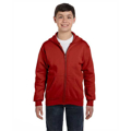 Picture of Youth 7.8 oz. EcoSmart® 50/50 Full-Zip Hood