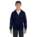 Picture of Youth 7.8 oz. EcoSmart® 50/50 Full-Zip Hood