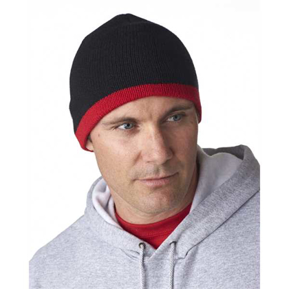 Picture of Adult Two-Tone Knit Beanie