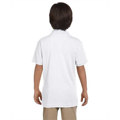 Picture of Youth Double Mesh Polo