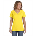 Picture of Ladies' Featherweight V-Neck T-Shirt