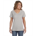 Picture of Ladies' Featherweight V-Neck T-Shirt