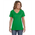 Picture of Ladies' Featherweight V-Neck T-Shirt