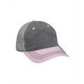 Picture of Pigment-Dyed Twill & Mesh 5 Panel Trucker Cap