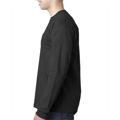Picture of Adult 6.1 oz., 100% Cotton Long Sleeve Pocket T-Shirt