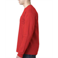 Picture of Adult 6.1 oz., 100% Cotton Long Sleeve Pocket T-Shirt
