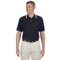 Picture of Men's Tipped Performance Plus Piqué Polo