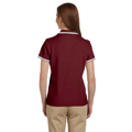 Picture of Ladies' Tipped Performance Plus Piqué Polo