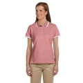 Picture of Ladies' Tipped Performance Plus Piqué Polo