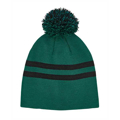Picture of Striped Pom Beanie