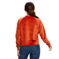 Picture of Ladies' Velour Long Sleeve Crop T-Shirt